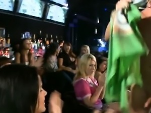 Whores sucking in strip club