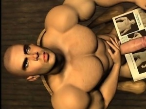 3D Gay Muscle Boys!