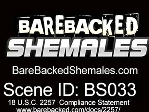 Bareback With Hot Sexy Shemale