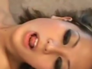 Pretty asian looks so hot fucking with passion
