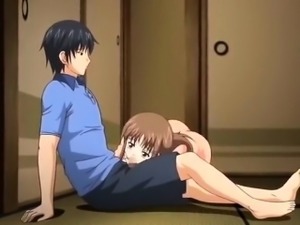 Crazy romance anime movie with uncensored anal, group scenes