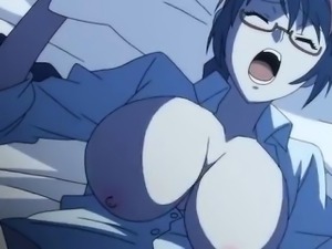 Best romance hentai video with uncensored big tits,