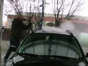 Outdoor Fuck in Car for German Teen at First Date