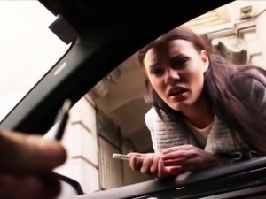 Teen Kitana have anal sex with a driver