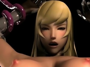 Caught 3d animation tentacles drilled pussy and squeezed her