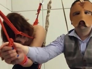 To much of rope and extreme BDSM submissive fucking