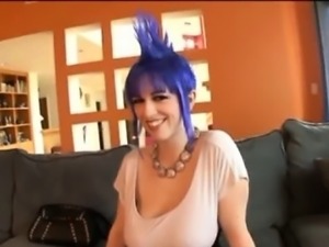 Big Titty Mohawk Girl Gets Pounded