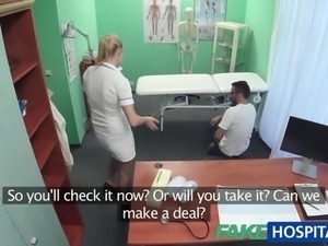 FakeHospital Handy man gets to fuck nurse