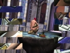 Sexy 3D Elf Gets Her Tits and Pussy Fucked