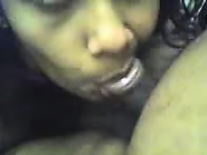 Ethnic cutie wraps her lips around a dick and drives it to