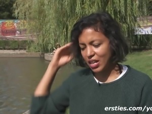 Incredibly sexy amateur filmed masturbating