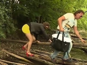 Typical German couple gets dirty and filthy