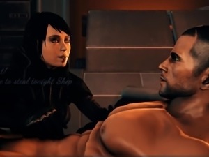 Mass Effect Kasumi visits Shepard