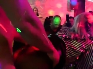 Nasty sweeties get fully insane and nude at hardcore party