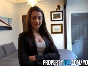 PropertySex - Rocking body real estate agent bones renter