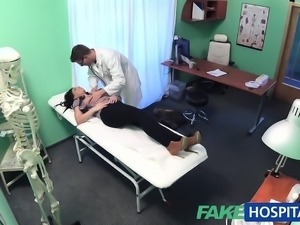 Fake Hospital Hot Tattoo Patient cured with hard cock