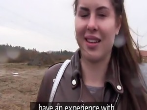 Russian teen tourist bangs stranger in public