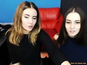 Two horny lesbians eating each others pussy