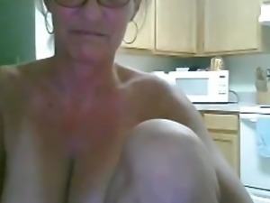 My MILF Exposed Granny with big tits playing on cam