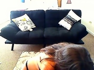teen luckyanabella flashing boobs on live webcam