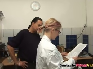 Nice kitchen sex with hot German housewife