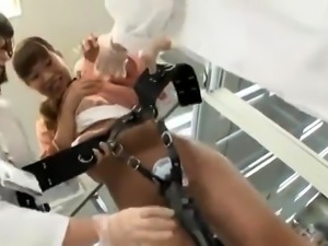 Adorable Japanese lady gets tied up and is made to cum hard
