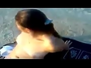 Graffiti girl caught and fucked by owner receive a cum in mouth