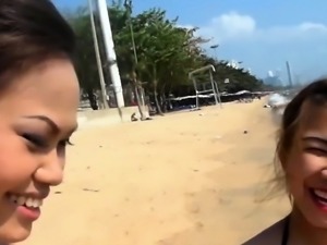 Thai hookers fucked raw POV Pattaya
