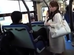 Enticing Japanese girl confesses her love for cock in public